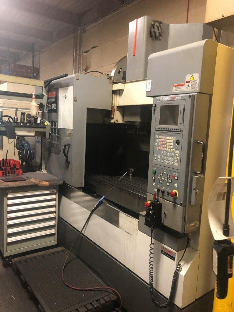 Mazak Nexus VCN 510C, 2003 - Renishaw Probe System, Thru Spindle Coolant, DNC (EIA)
