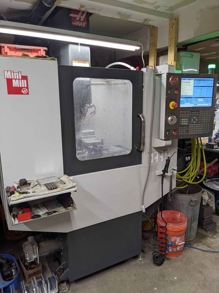 Haas Mini Mill VMC, 2013 - Rigid Tapping, Chip Auger, Low Hours/Hobby Machine