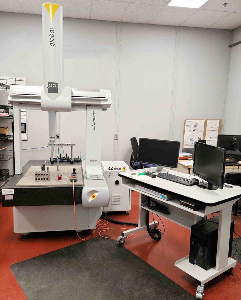 Hexagon Global Advantage 7.10.7 CMM, 2014- With Probes & Tooling