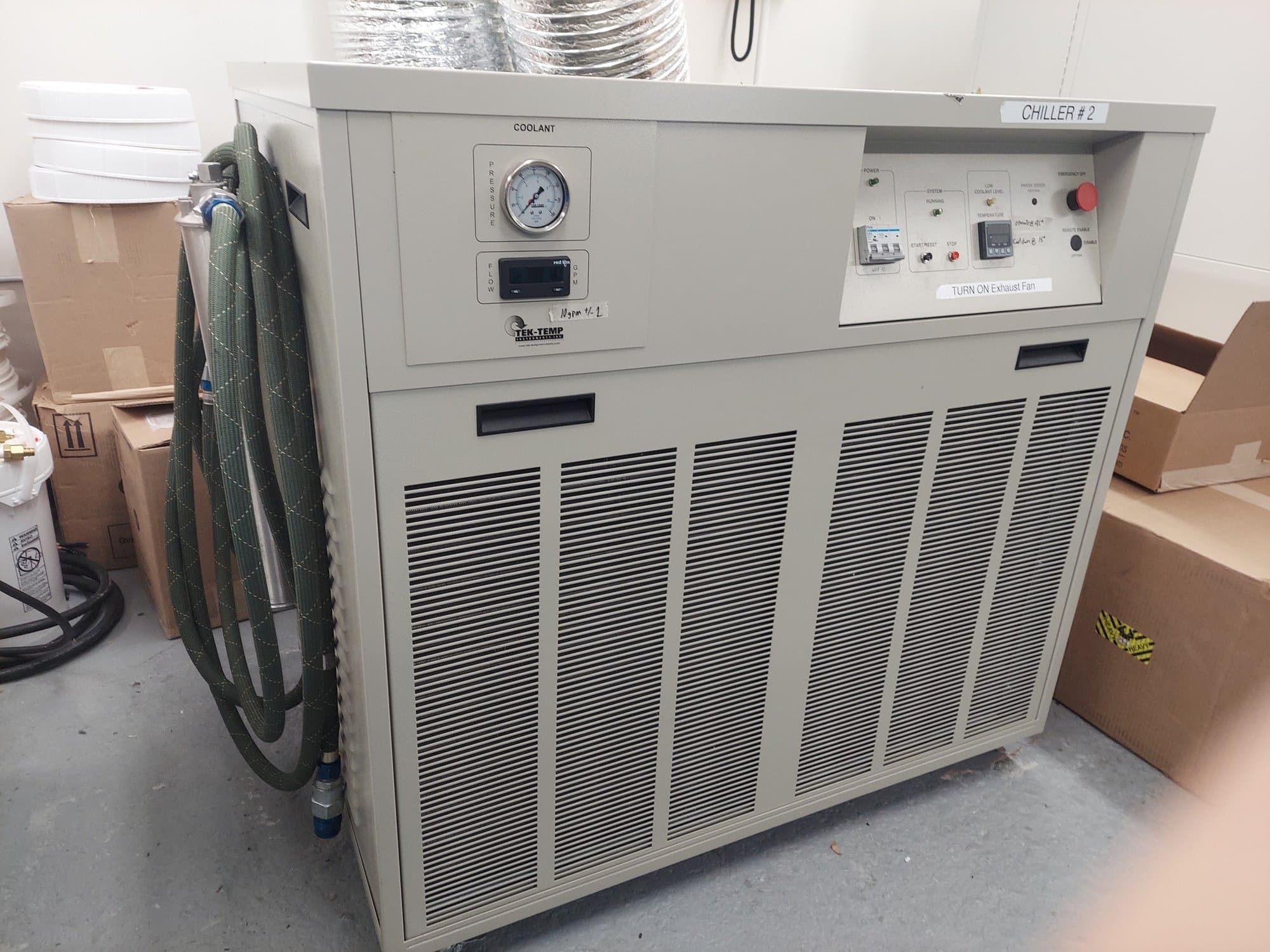 Tek-Temp Chiller, 2018