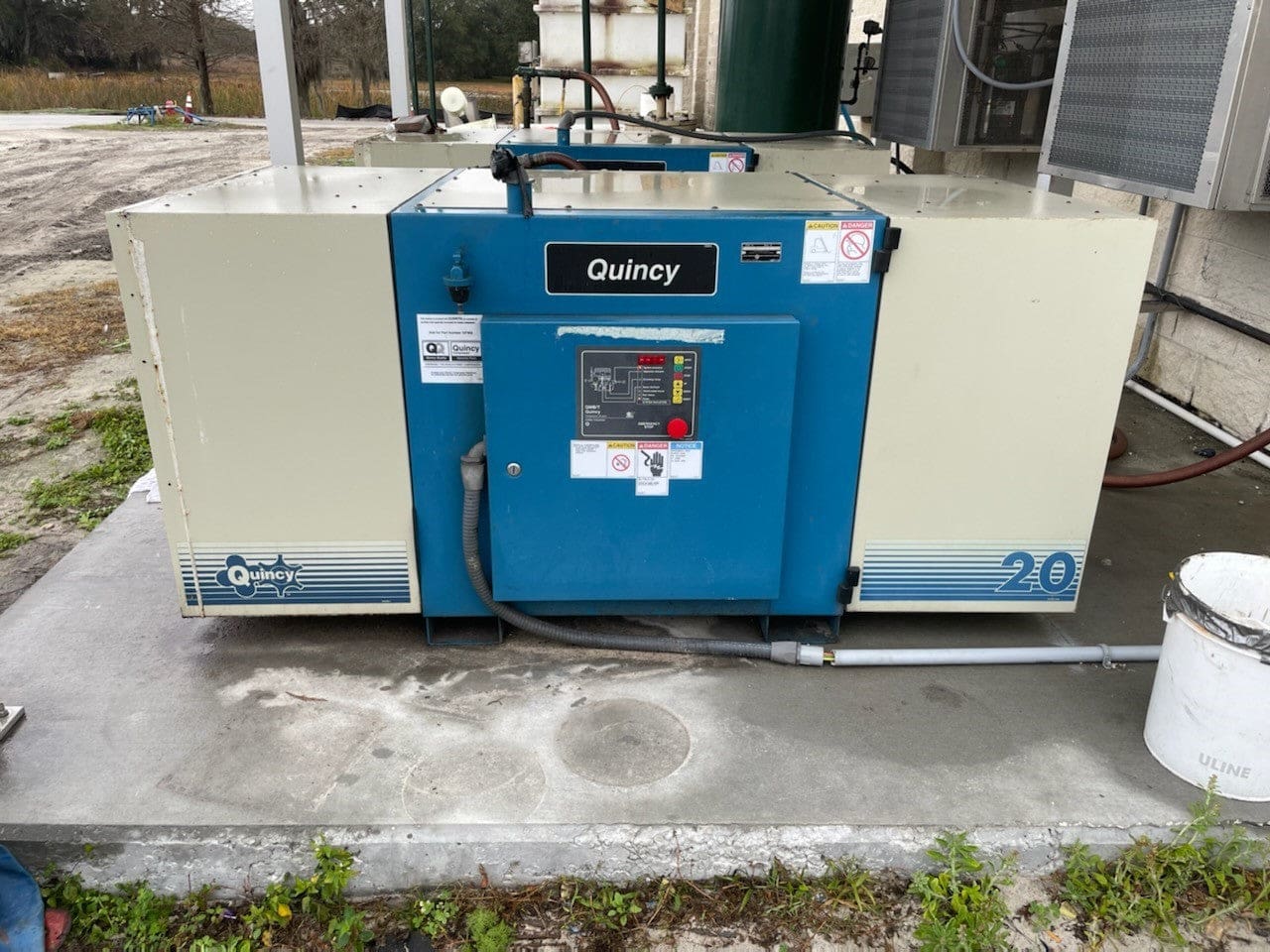 20 HP Quincy Air Compressor, 2002