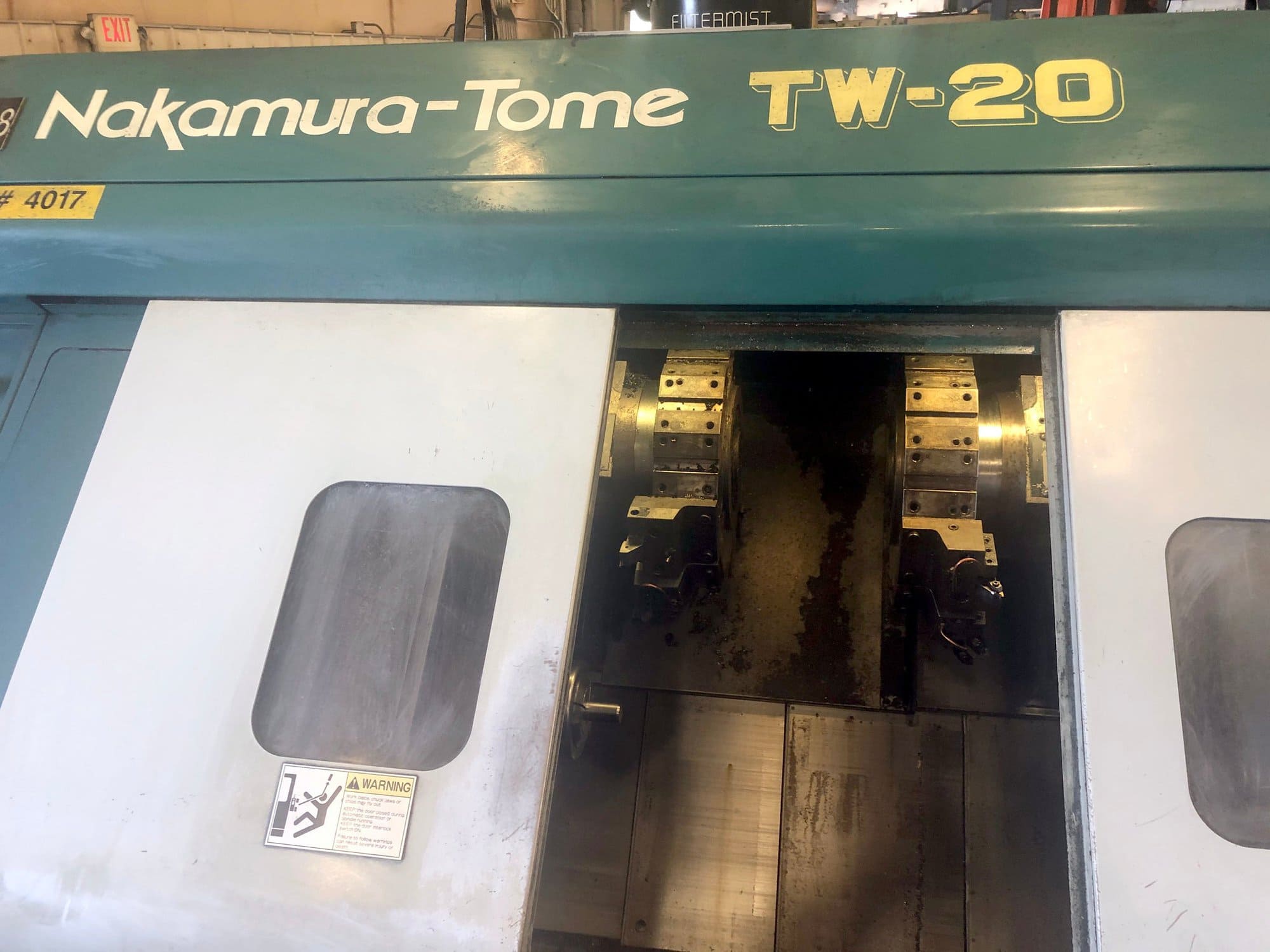 Nakamura-Tome TW-20 CNC Lathe, 1999 - Twin Spindle, Twin Turret, Fanuc