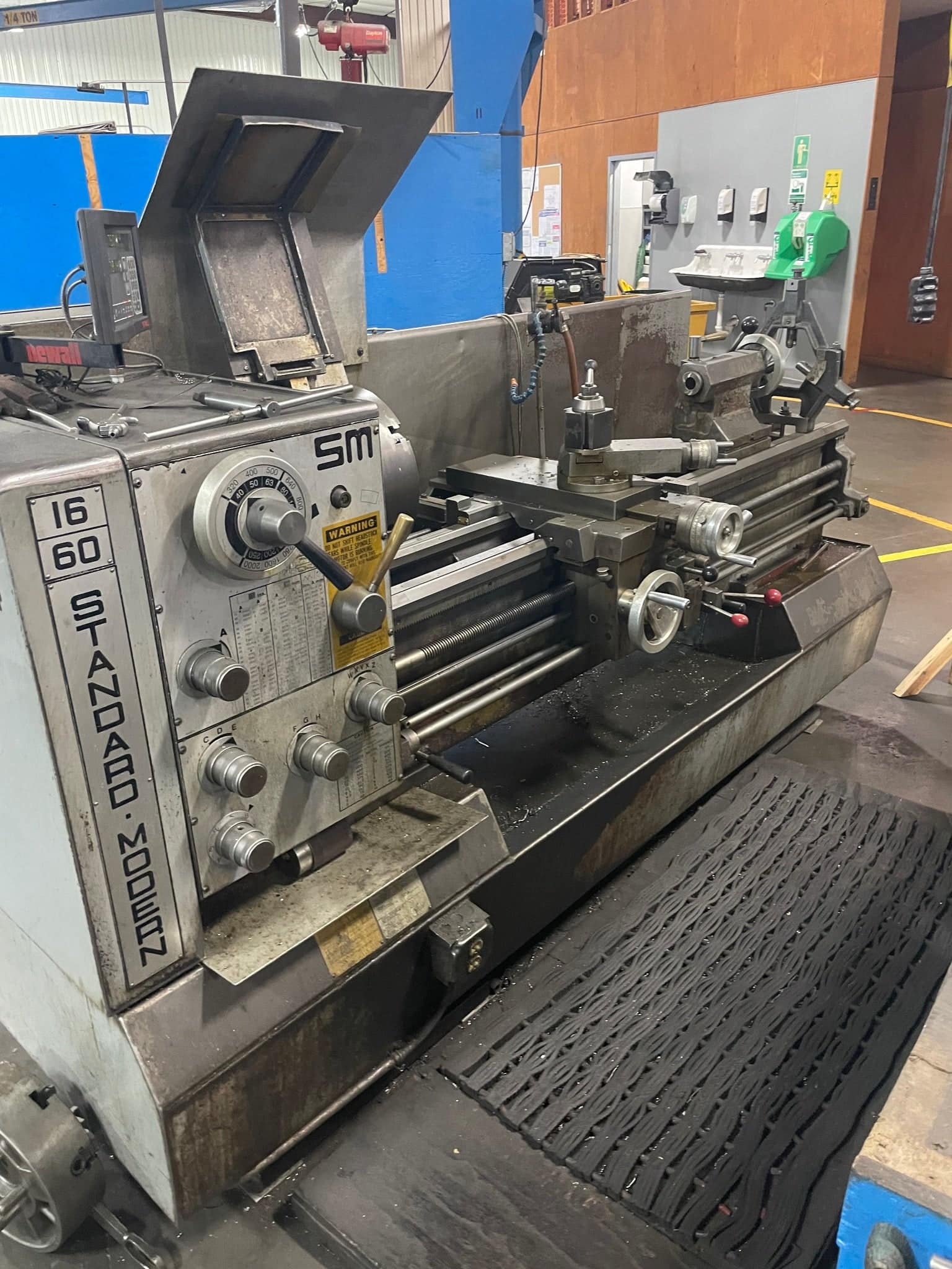 Standard Modern 1660 16" X 60" Engine Lathe, 1990 - Digital Read Out