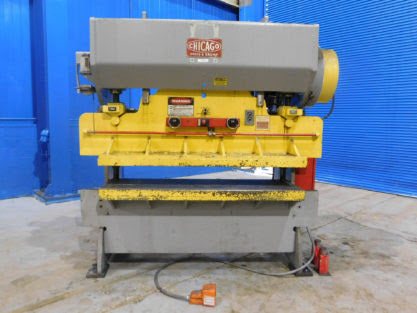 90 Ton x 8' Chicago 68C Air Clutch Press Brake