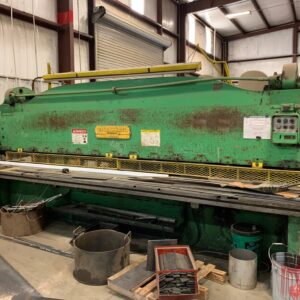 3/8" X 14' Cincinnati 4314 Shear, 1964 - Squaring Arm Included
