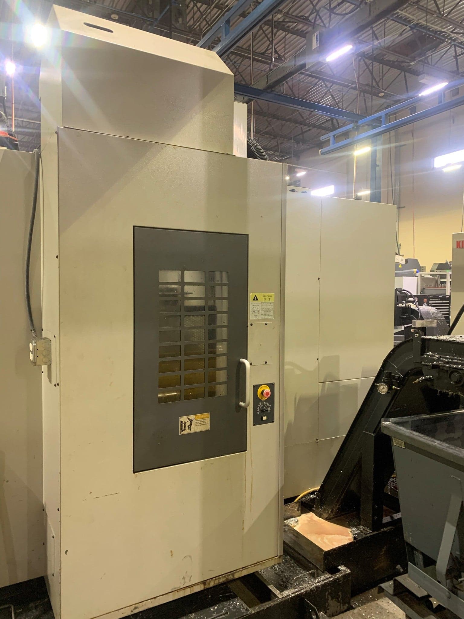 Kiwa KH-45 HMC, 2007 -Dual Pallet, TSC, Tombstones,Chip Conveyor, Renishaw Probe - Image 3