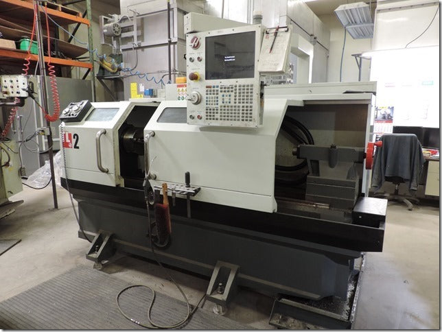 Haas TL-2 CNC Lathe, 2018 - 4 Station Tool Turret, Tailstock, Electronic Handwheels, 111 Cutting Hours