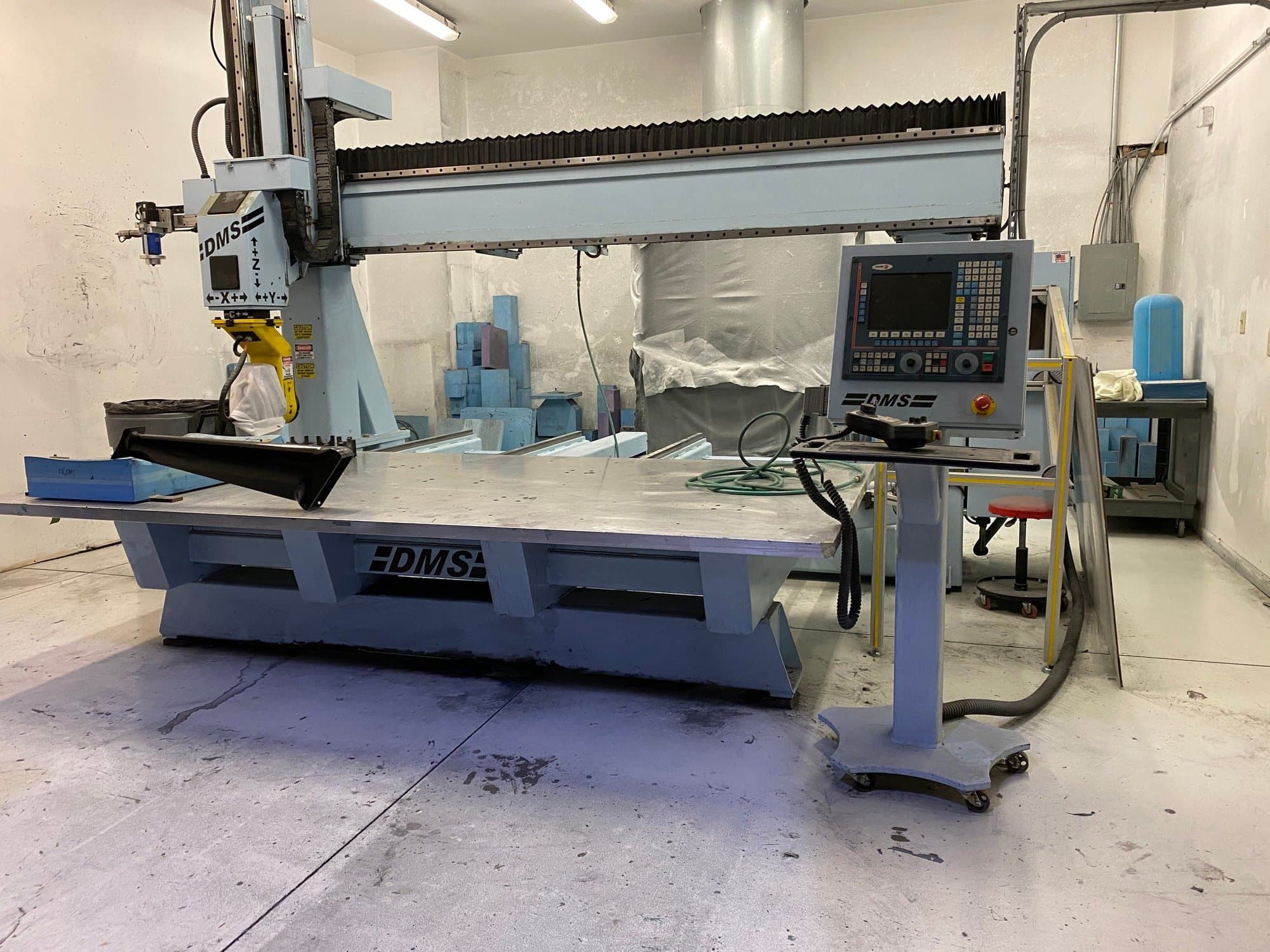 10' x 5' DMS ST5-10-5-36S CNC Router, 2007 - 5 Axis