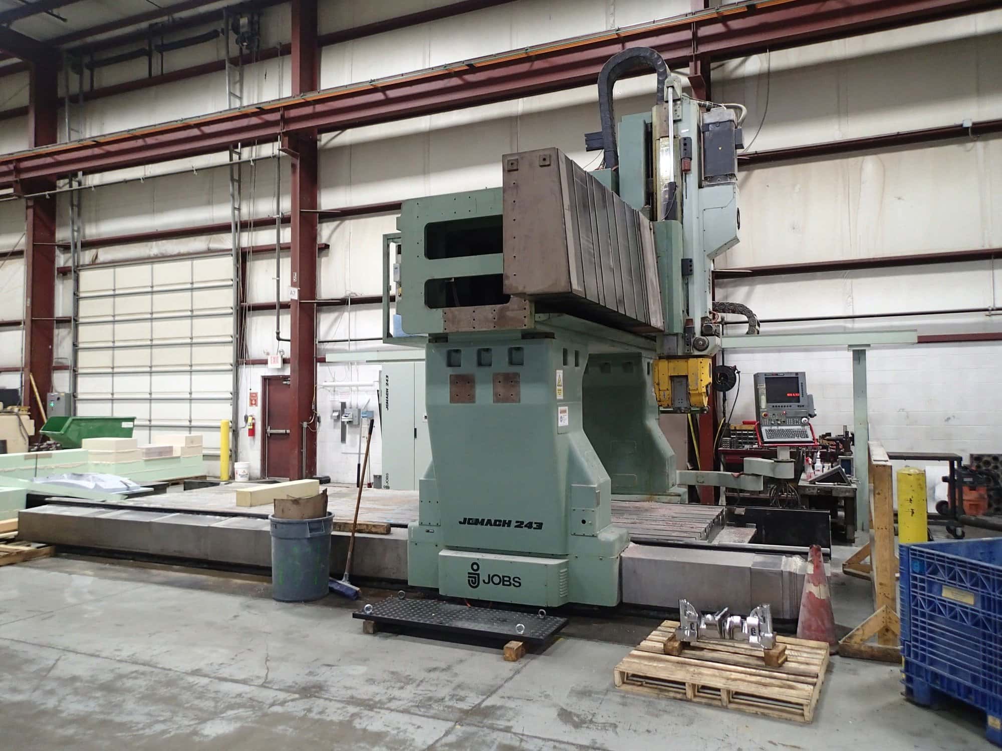 Jobs Jomach 243, CNC Gantry Mill, 1994 - 5 axis - Image 11