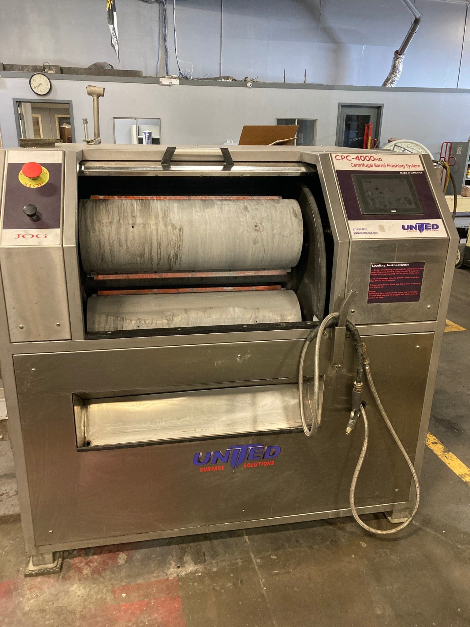 United CPC-4000-HD Deburring Machine, 2013