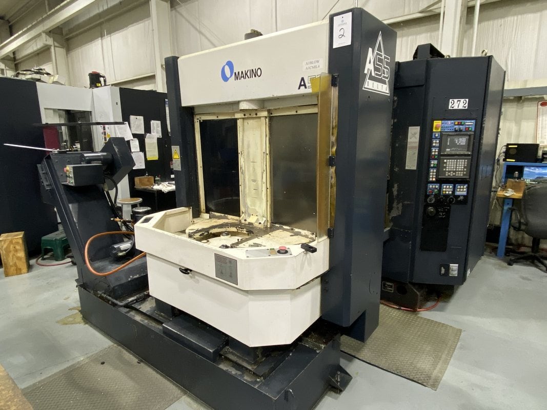 Makino A55 Delta 400mm HMC, 1997 - Priced to Sell, Must Move, Full 4th, TSC, Probe