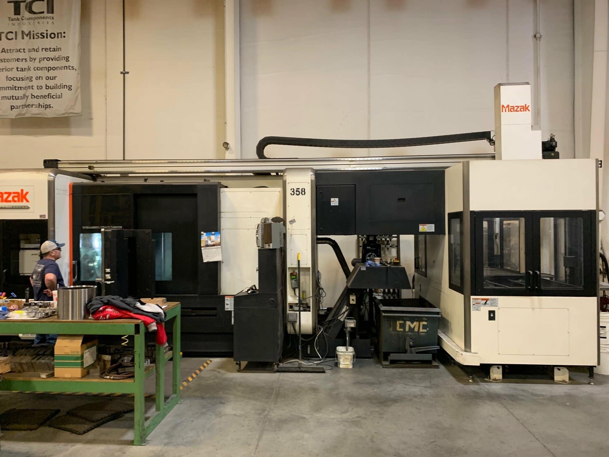 Mazak GL-150F Gantry System, 2014 - Like New, Pitch Feed Conveyor - Image 8