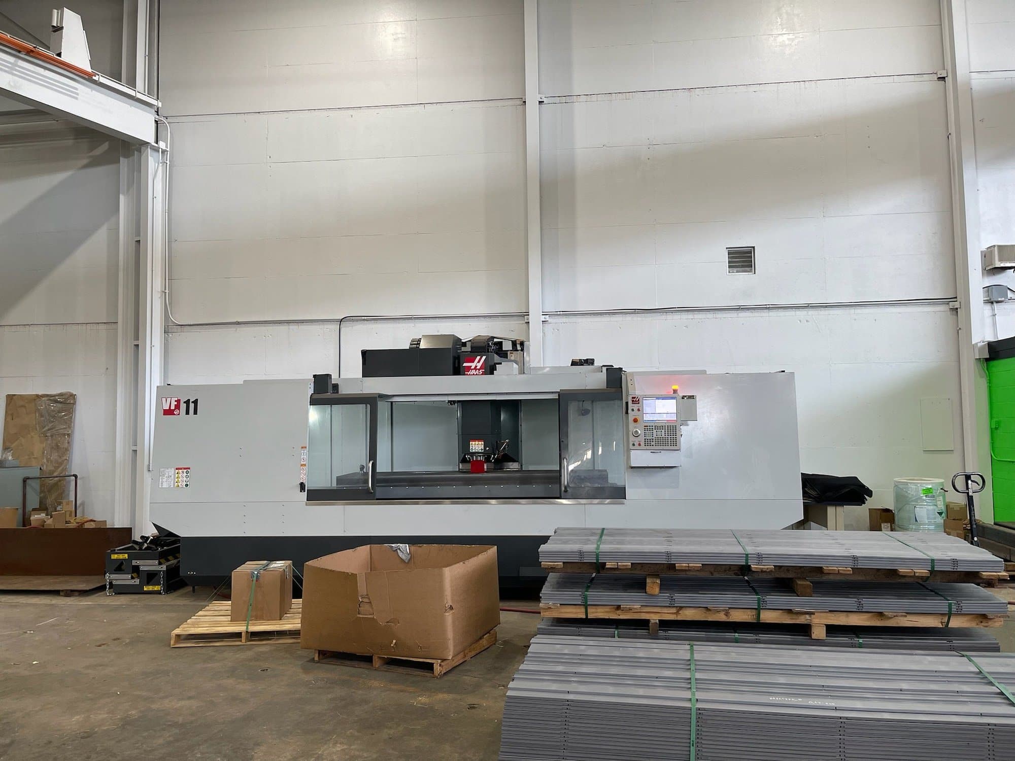 Haas VF-11 VMC, 2020 - Like New, Under 100 Hours, WIPS, NEXTGEN, TSC, 10k RPM