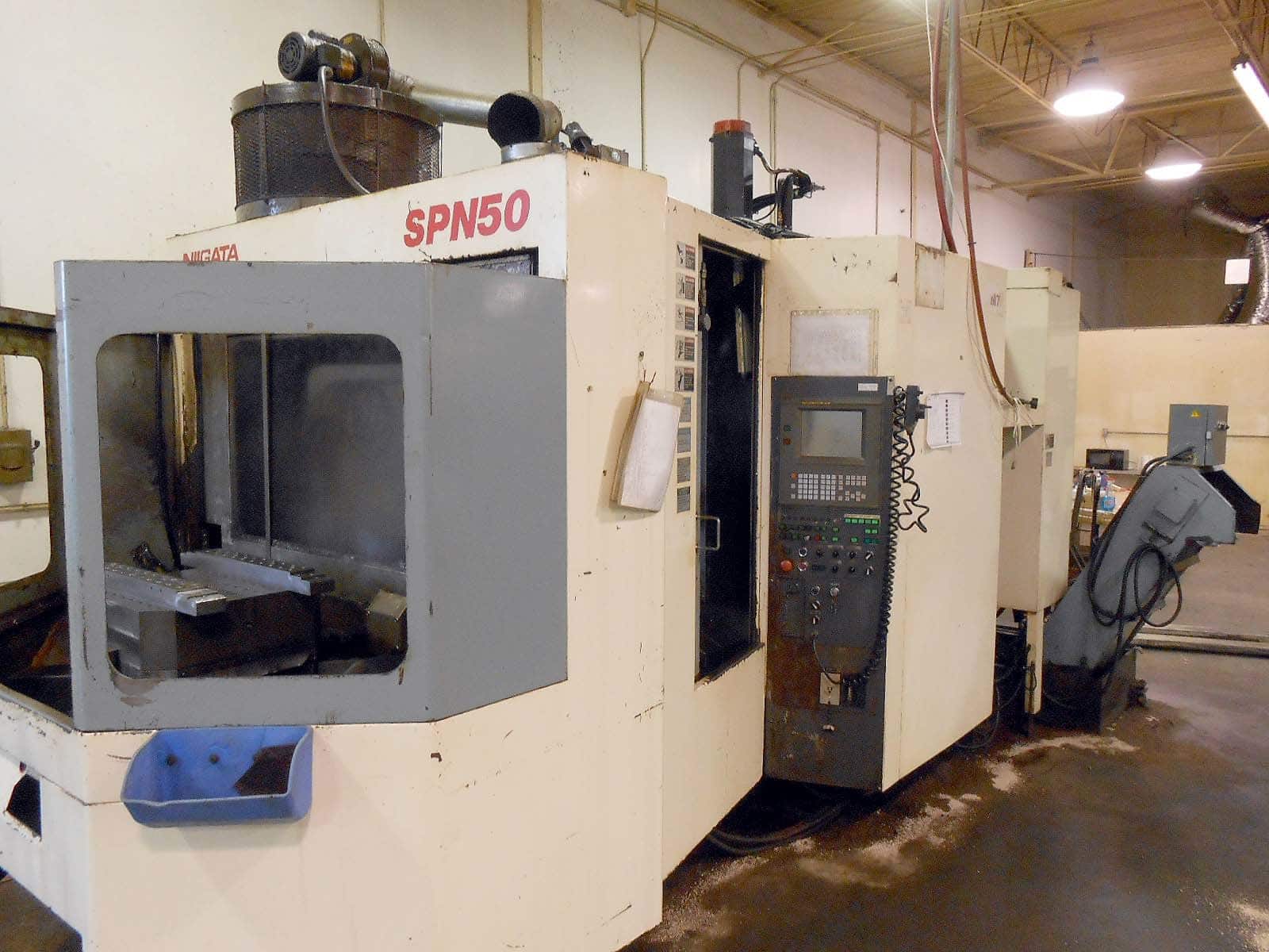 Niigata SPN-50 500mm HMC, 1995 - 2 Tombstones, TSC, 12K Spindle, Fanuc