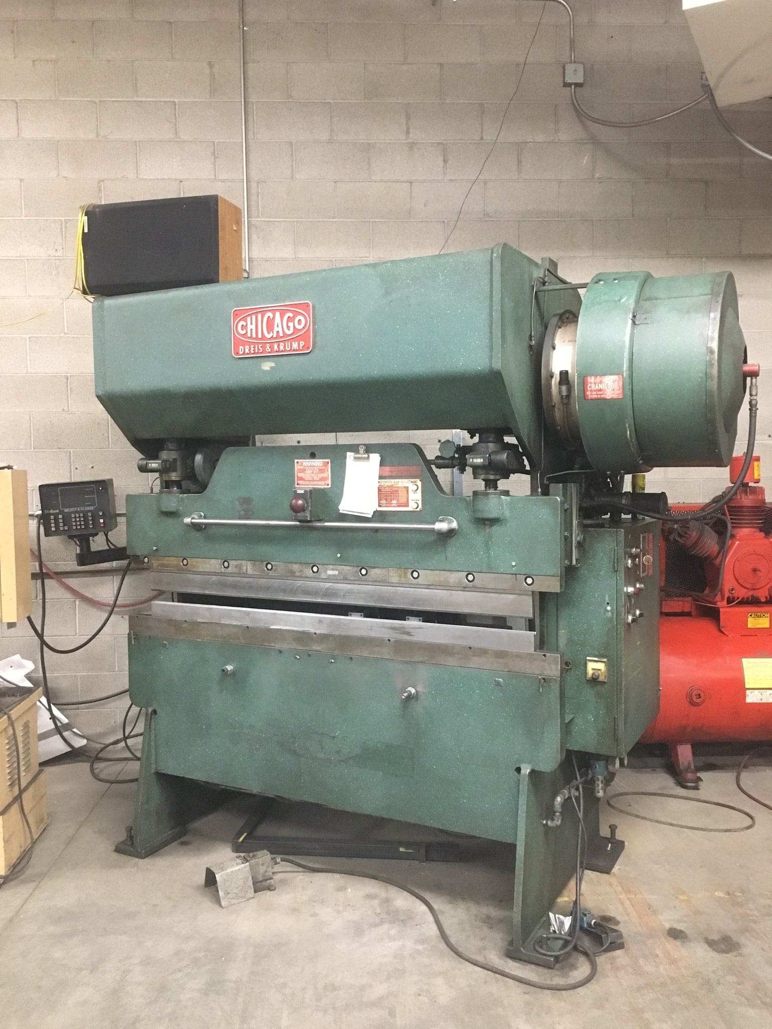 55 Ton x 6' Chicago 56-A Press Brake - Single Axis