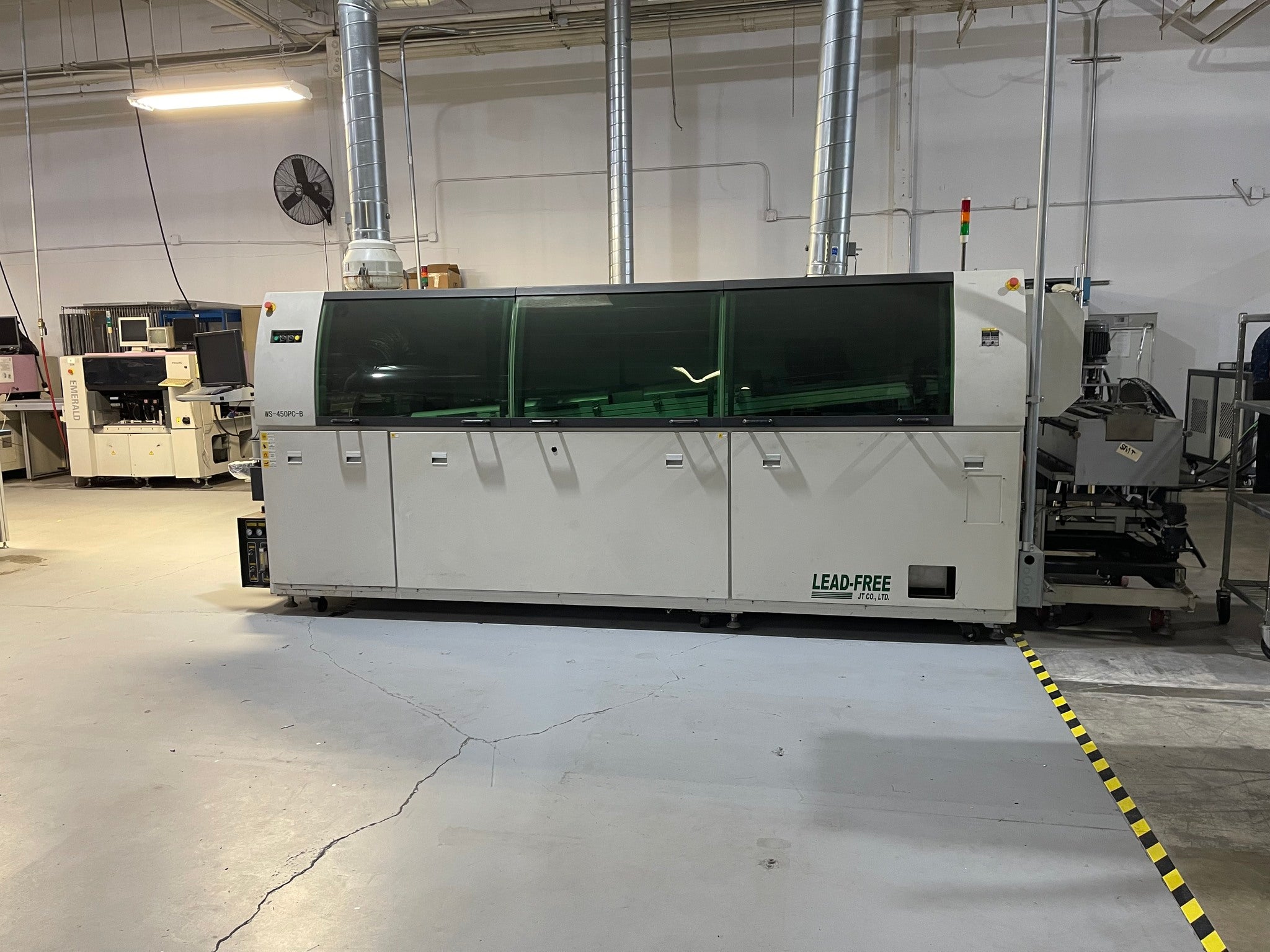 JT Industries WS-450PC-B Wave Soldering Machine, 2006