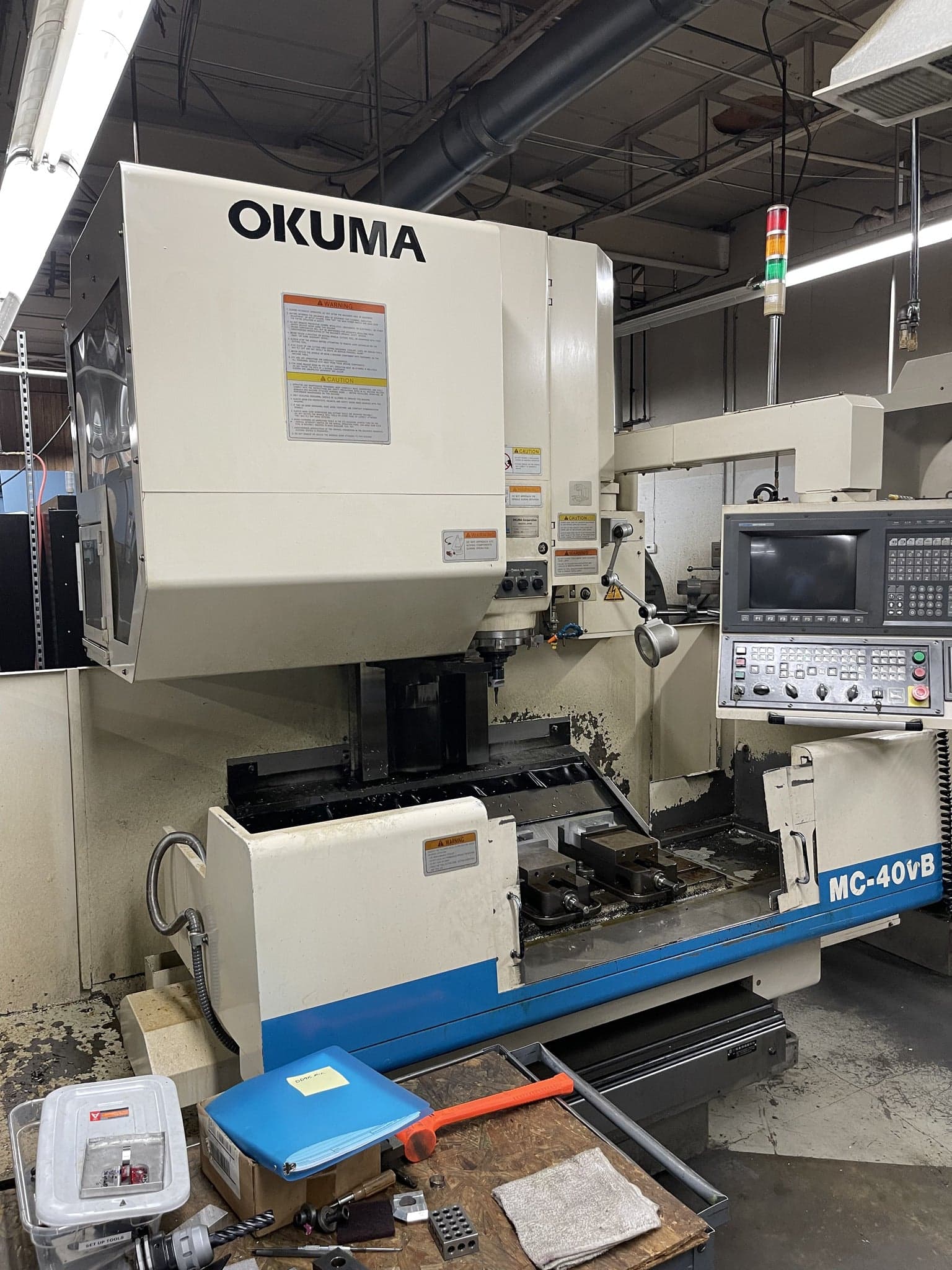Okuma MC-40VB Vertical Machining Center, 1998 - OSP 7000 M
