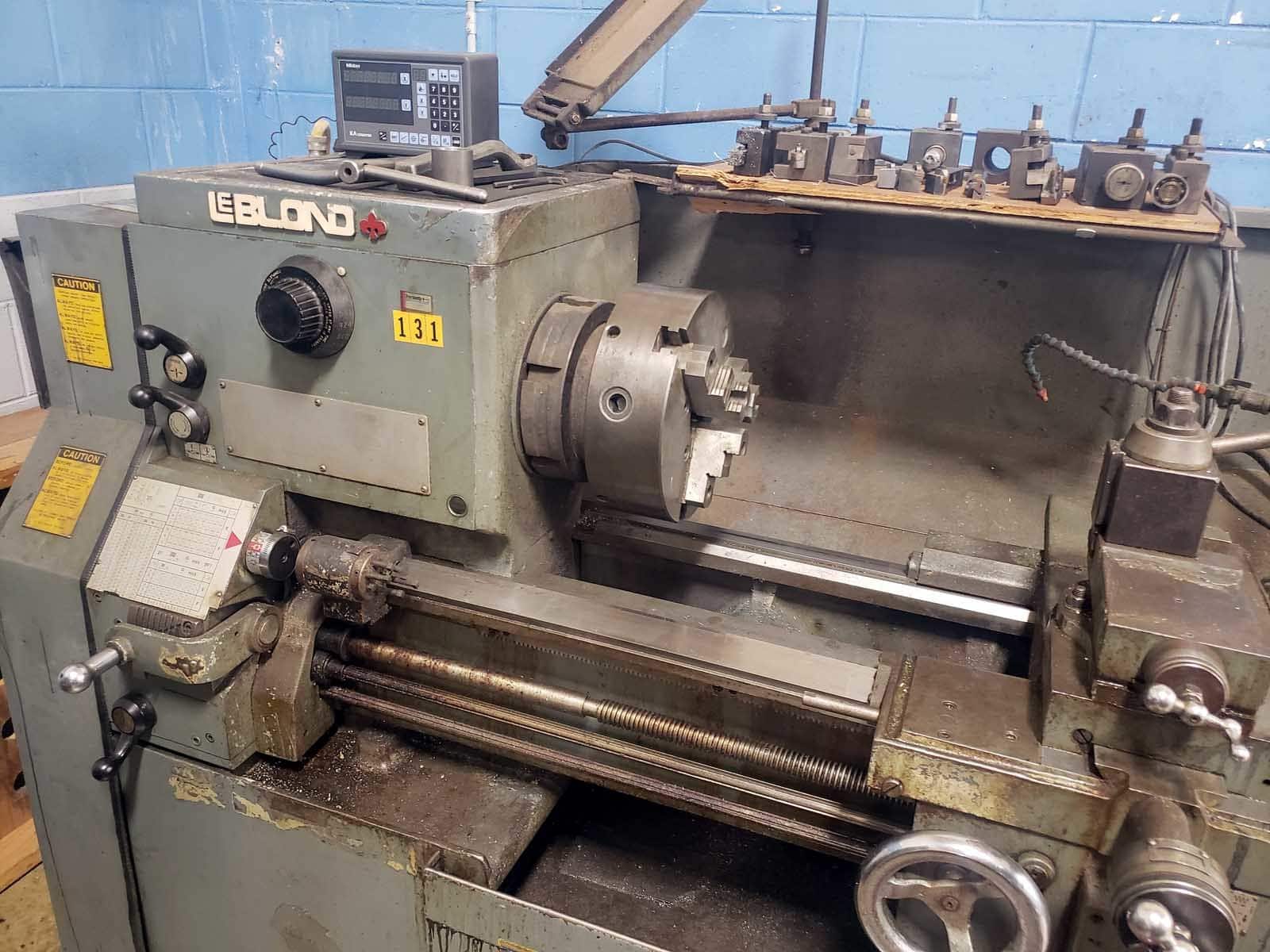 LeBlond Regal 1954 Servo Shift Lathe- 19" Swing, 54" Centers, 3" Through Hole
