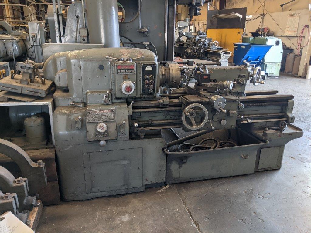 Monarch Model 612 Manual Engine Lathe, 1960 - Tailstock, Steady Rests