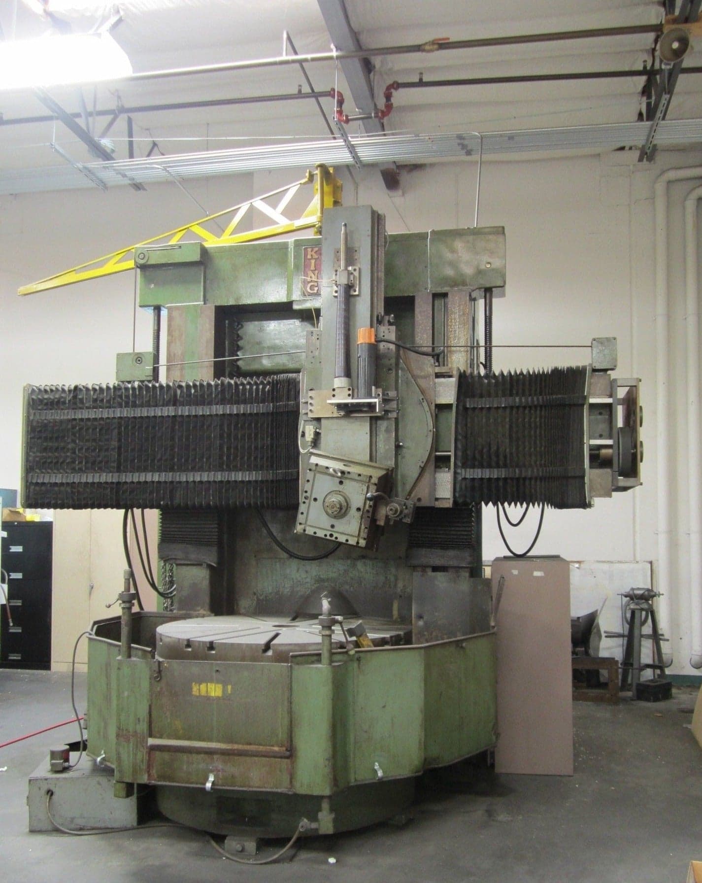 56" King Vertical Turret Lathe, 1956
