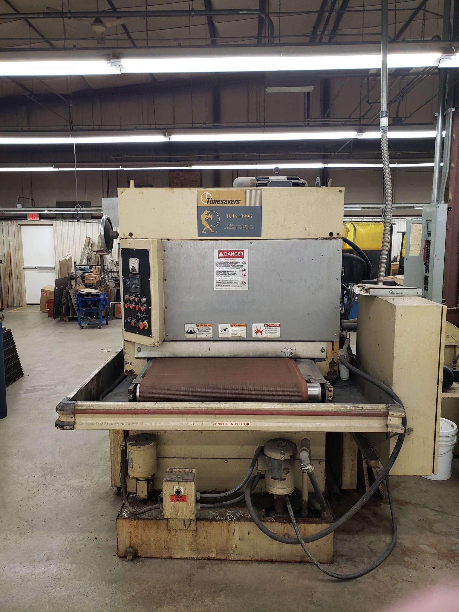 Timesavers 137-1HDMW Belt Sander, 1996- Refurbished 2016