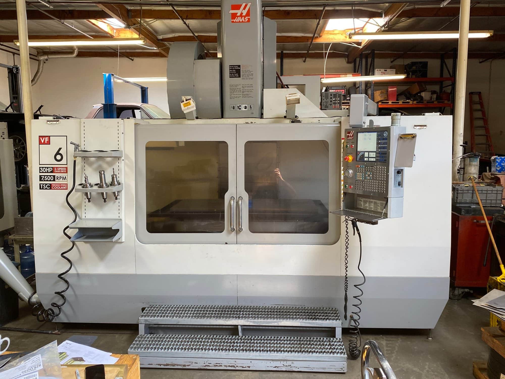Haas VF-6/50 4-Axis VMC, 2007- HRT 310, TSC, Probing, Clean