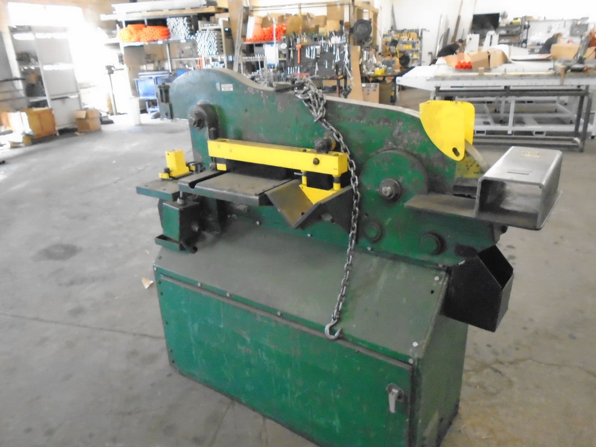 50 Ton Piranha P50 Ironworker, 1989 - Brand New Shear Blades