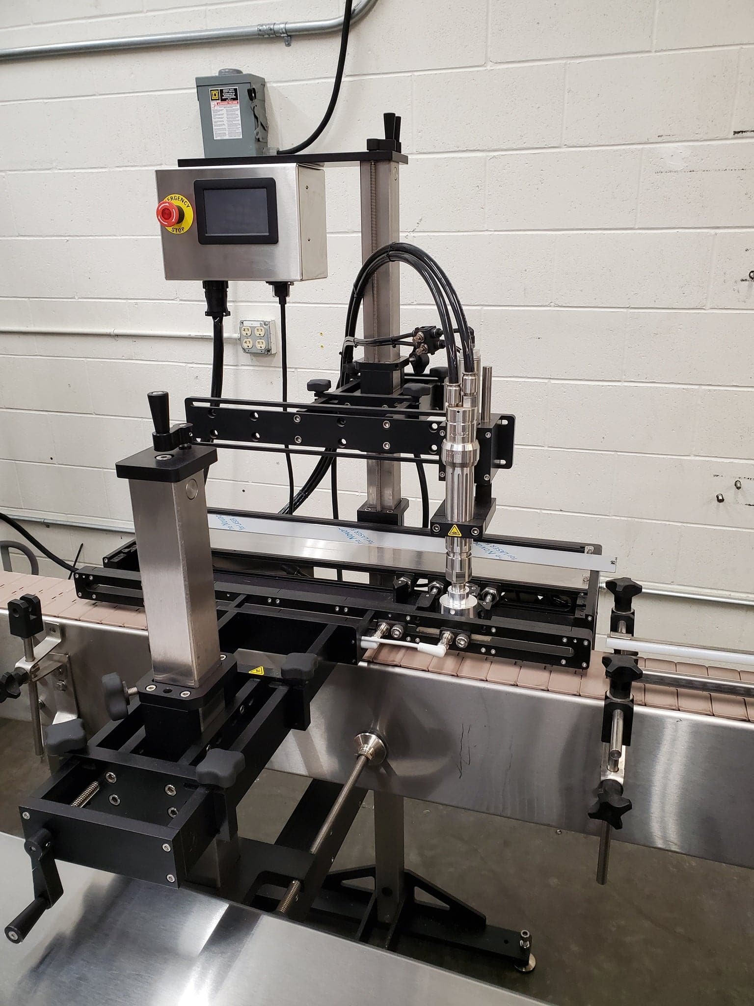 Kinex Cappers, E-Pak Filler, Globaltek Bottomless Transfer Conveyor, 2020