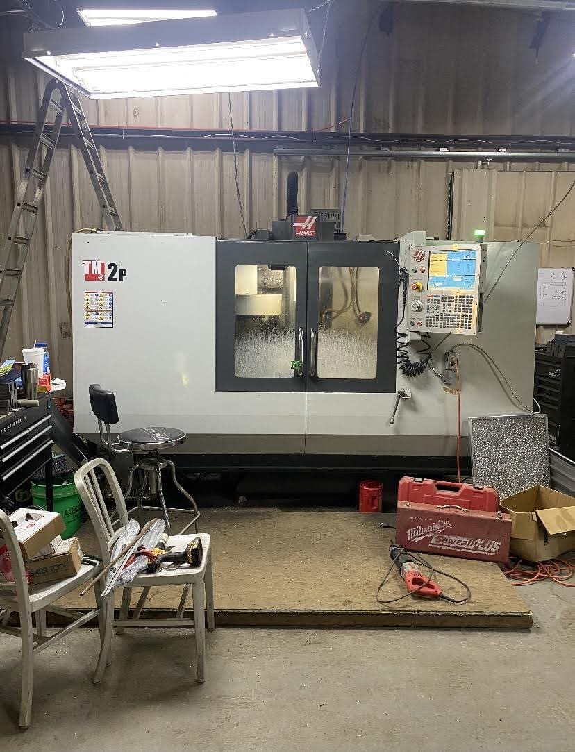 Haas TM-2P VMC, 2013 - 4th Axis Drive and Wire, Chip Auger, WIPS