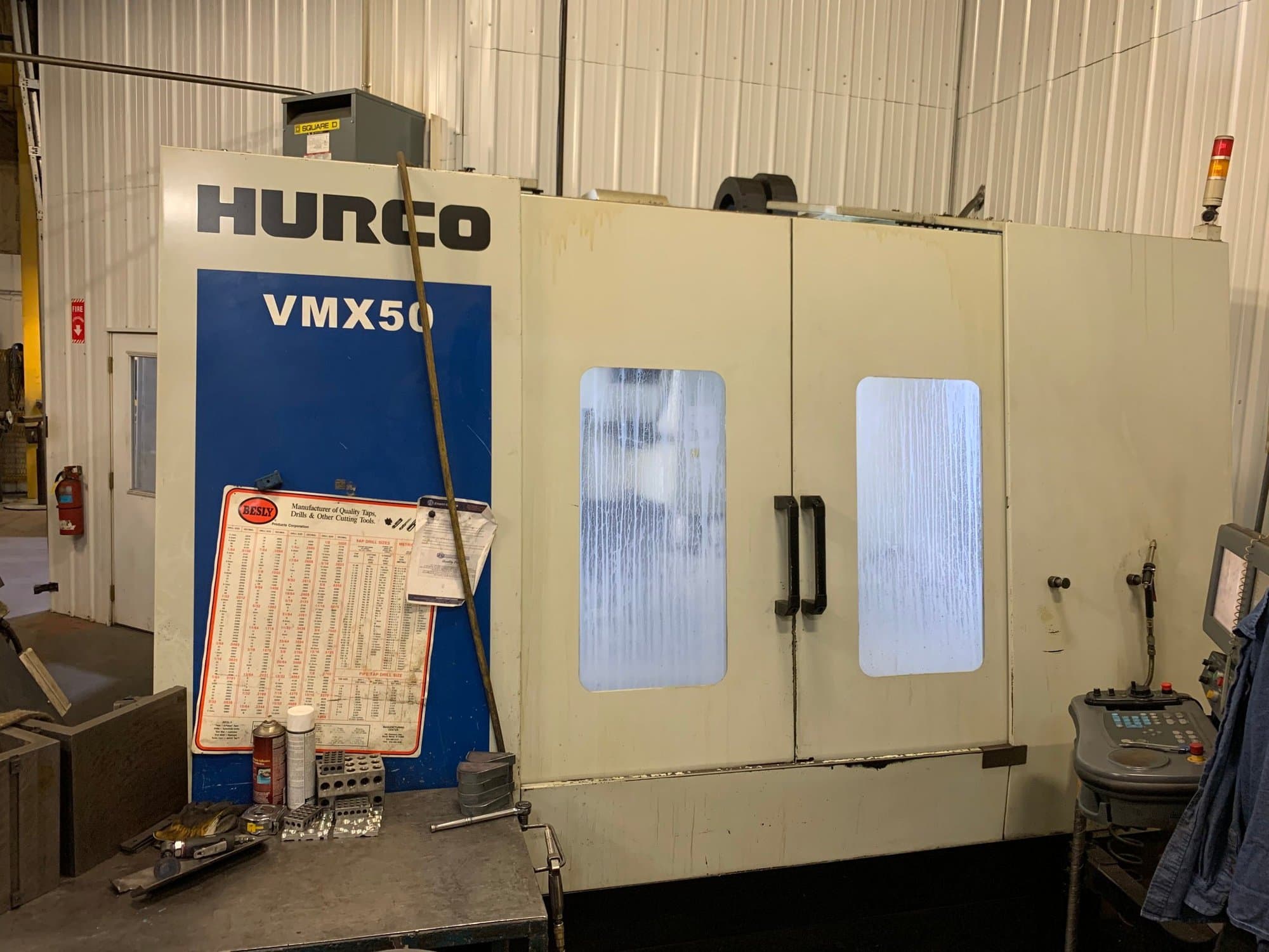 Hurco VMX50 VMC, 2011 - Tool and Part Probe, Plus Many More Options
