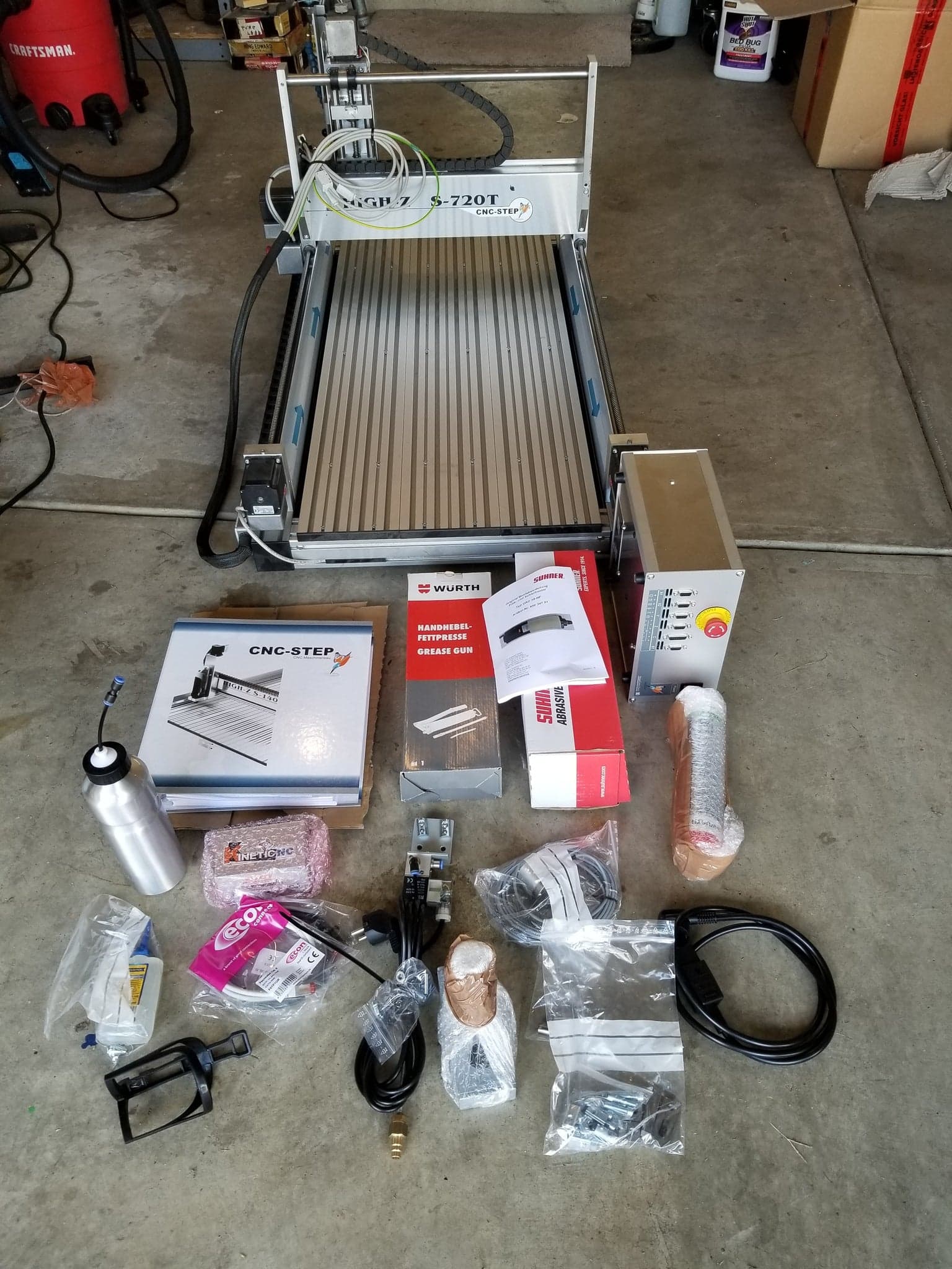 CNC Step High-Z S720-T CNC Router, 2020