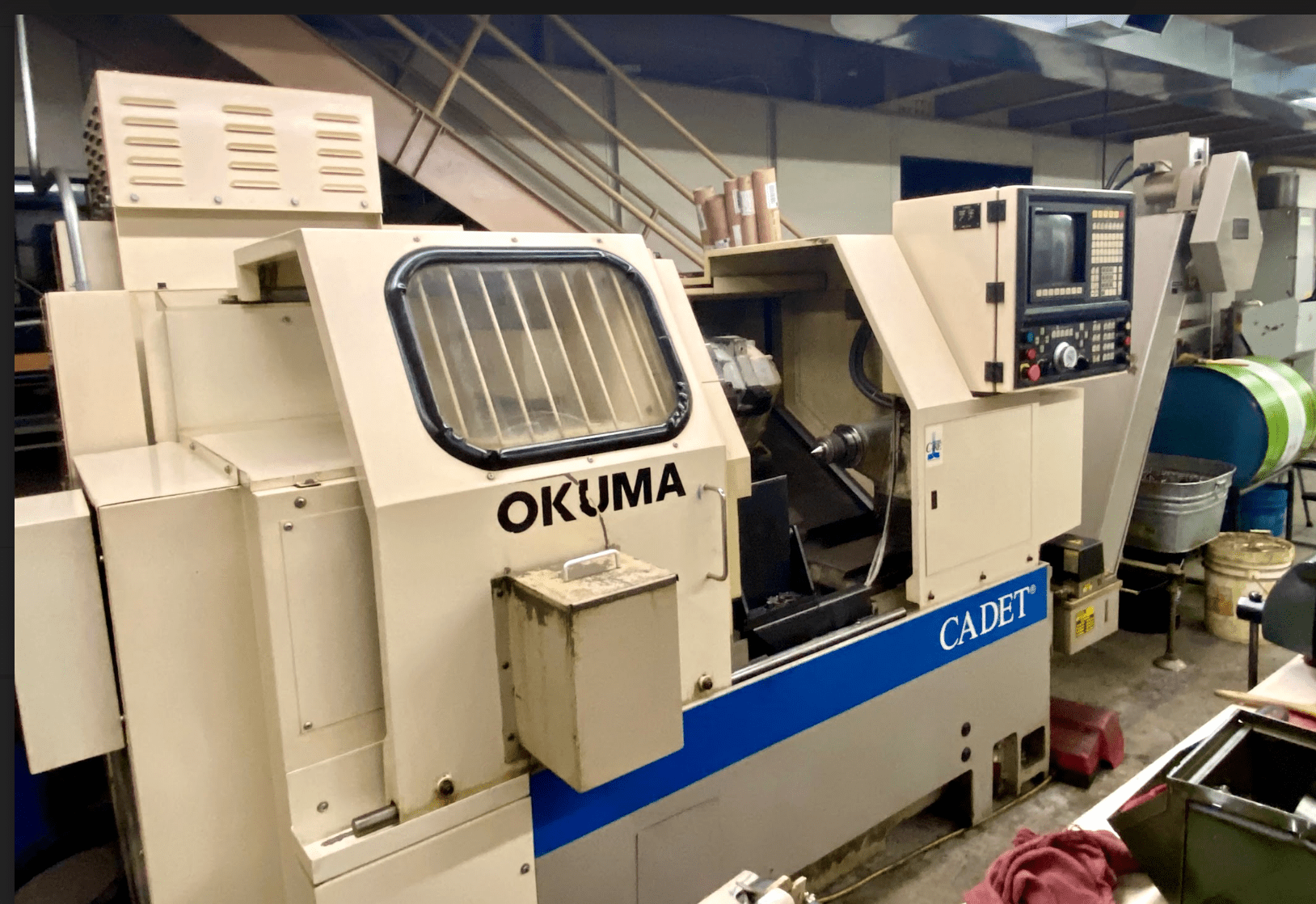 Okuma Cadet 8 Big Bore Lathe - 1995, Excellent Condition, IGF