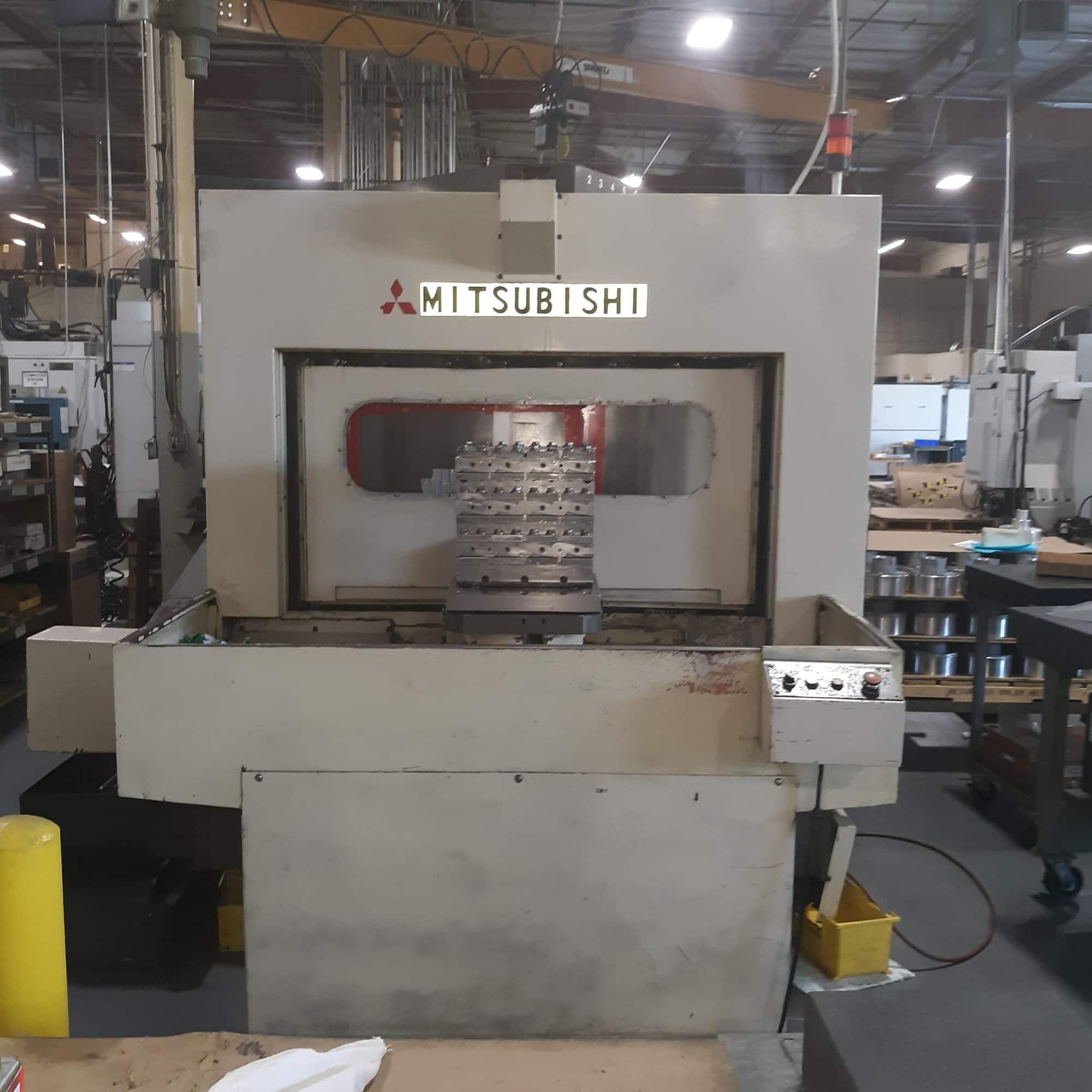 Mitsubishi M-H4A HMC, 1996 - 10K RPM Spindle, Chip Conveyor - Image 2
