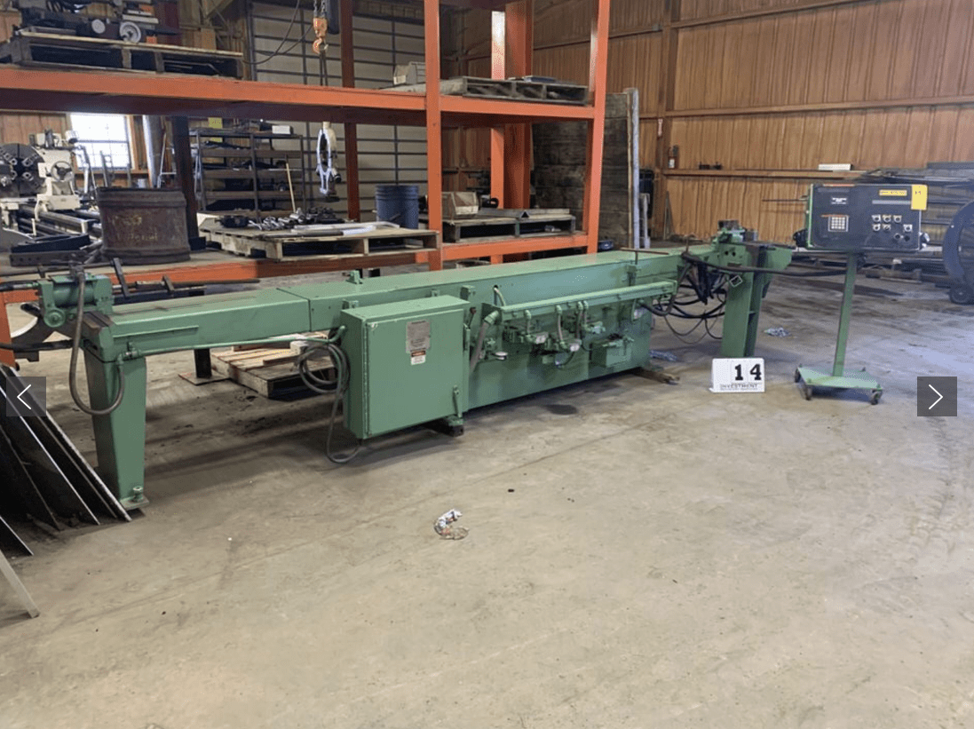 1/2" Teledynes Pines #1 Horizontal Tube Bender, 1983