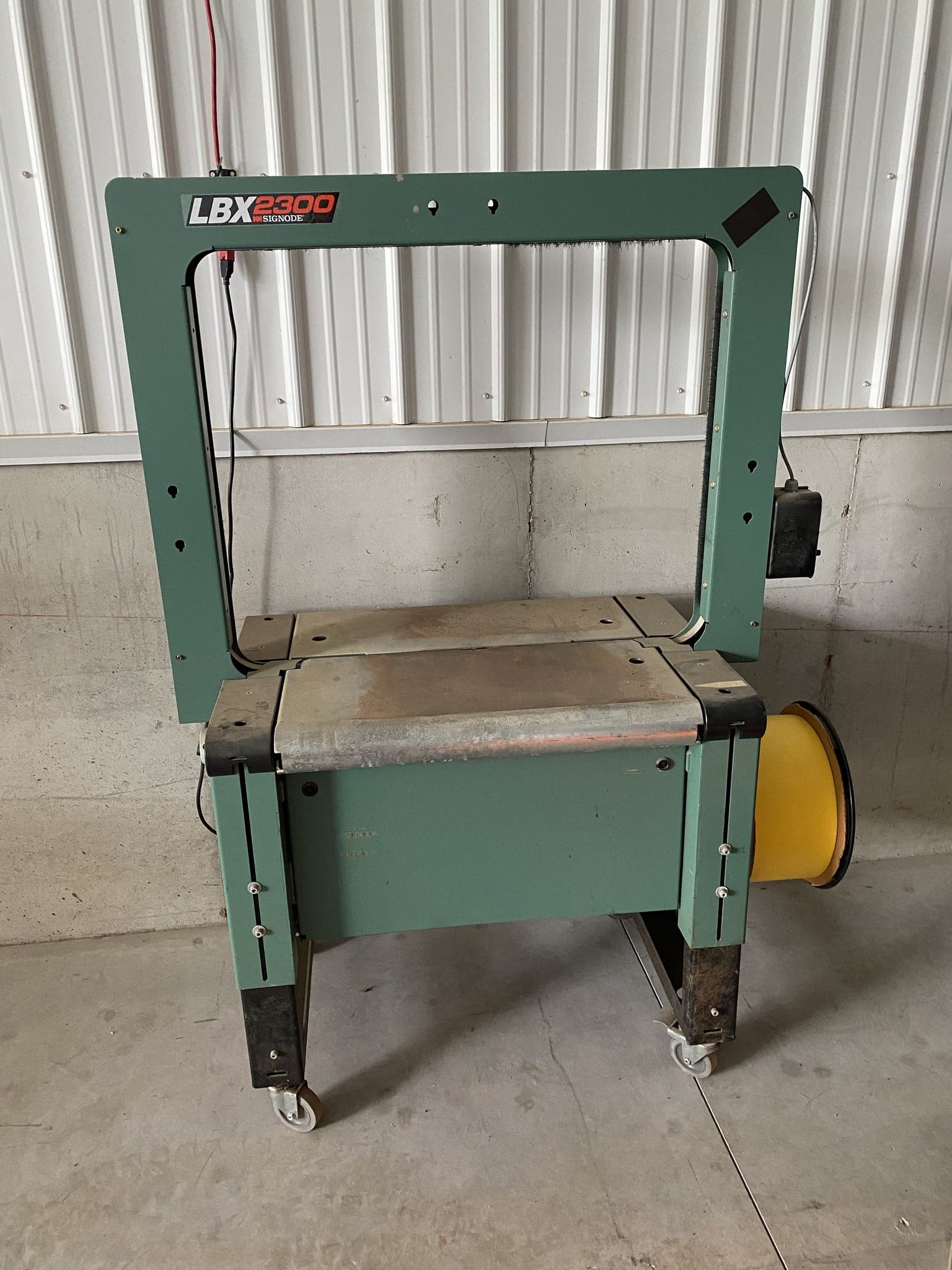 Signode LBX2300 6mm Strapping Machine, 2010