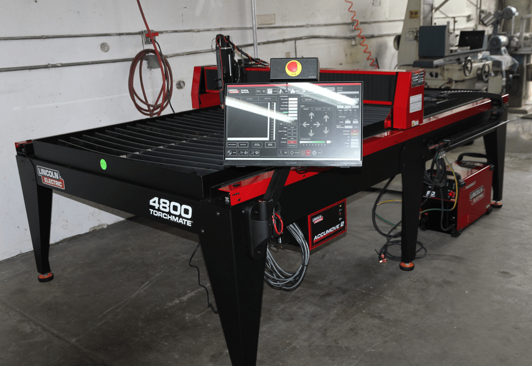 4' x 8' Lincoln Electric Torchmate 4800 CNC Plasma Cutter, 2019 - "Flexcut 80 Amp."