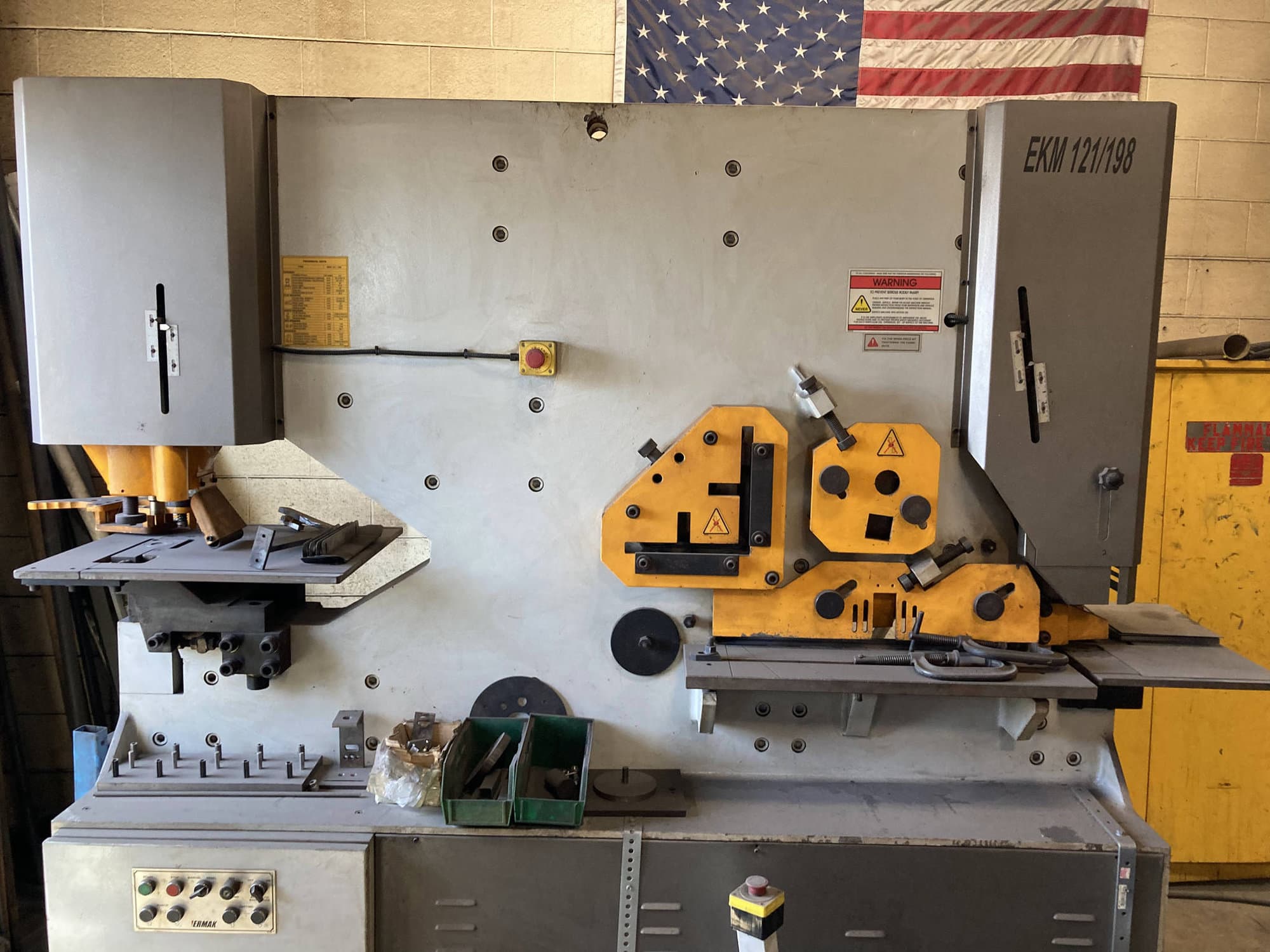 121 Ton Ermak EKM 121-198 Ironworker, 2011