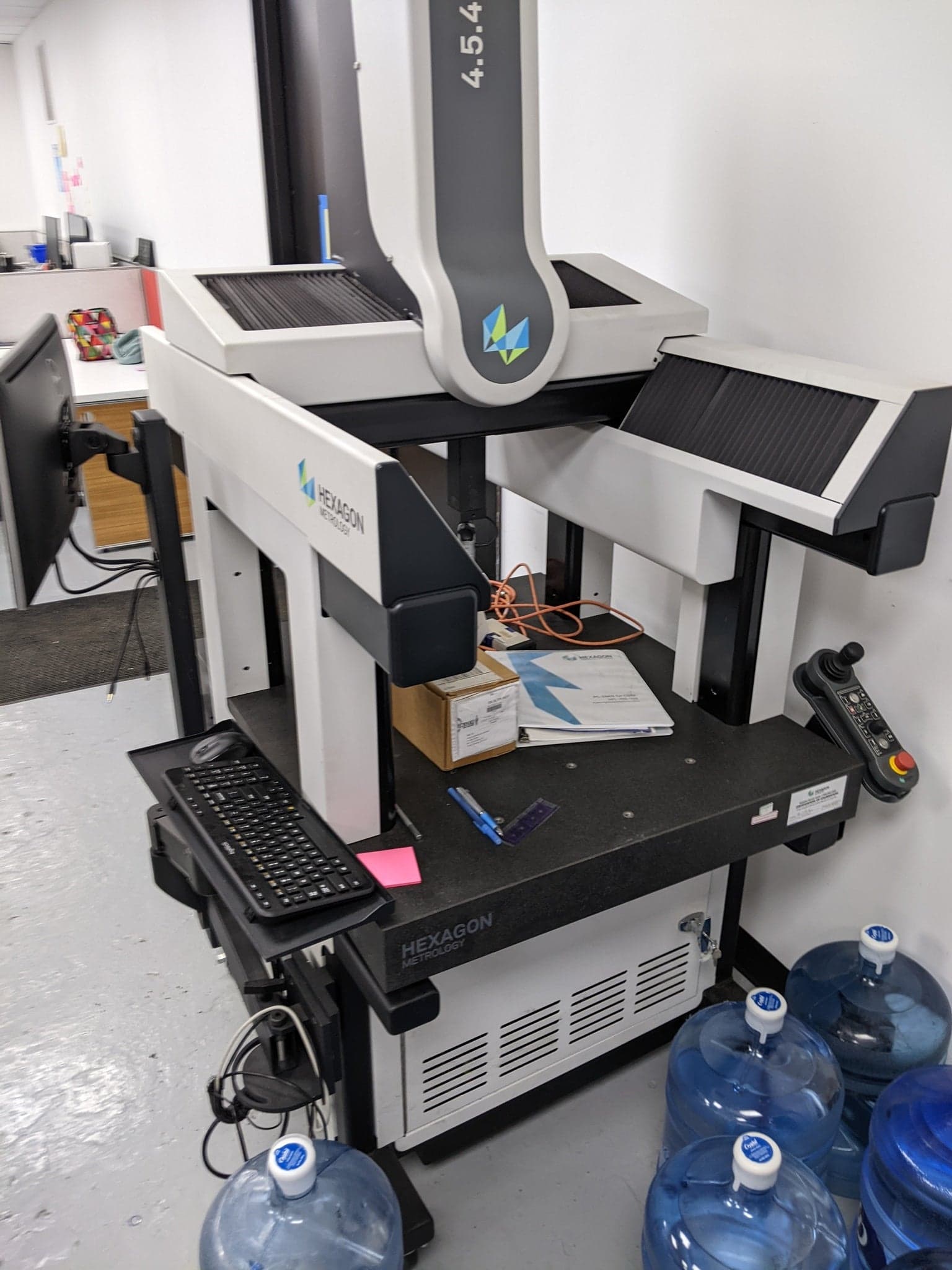 Hexagon Metrology SF 4.5.4 CMM, 2014 - Computer, Probe Qualification Sphere, Ruby Tip Probe