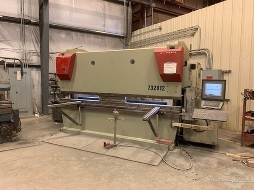320 Ton X 12' Accurpress 732012 CNC Press Brake, 2006- Advantage Package, ETS 3000 Control