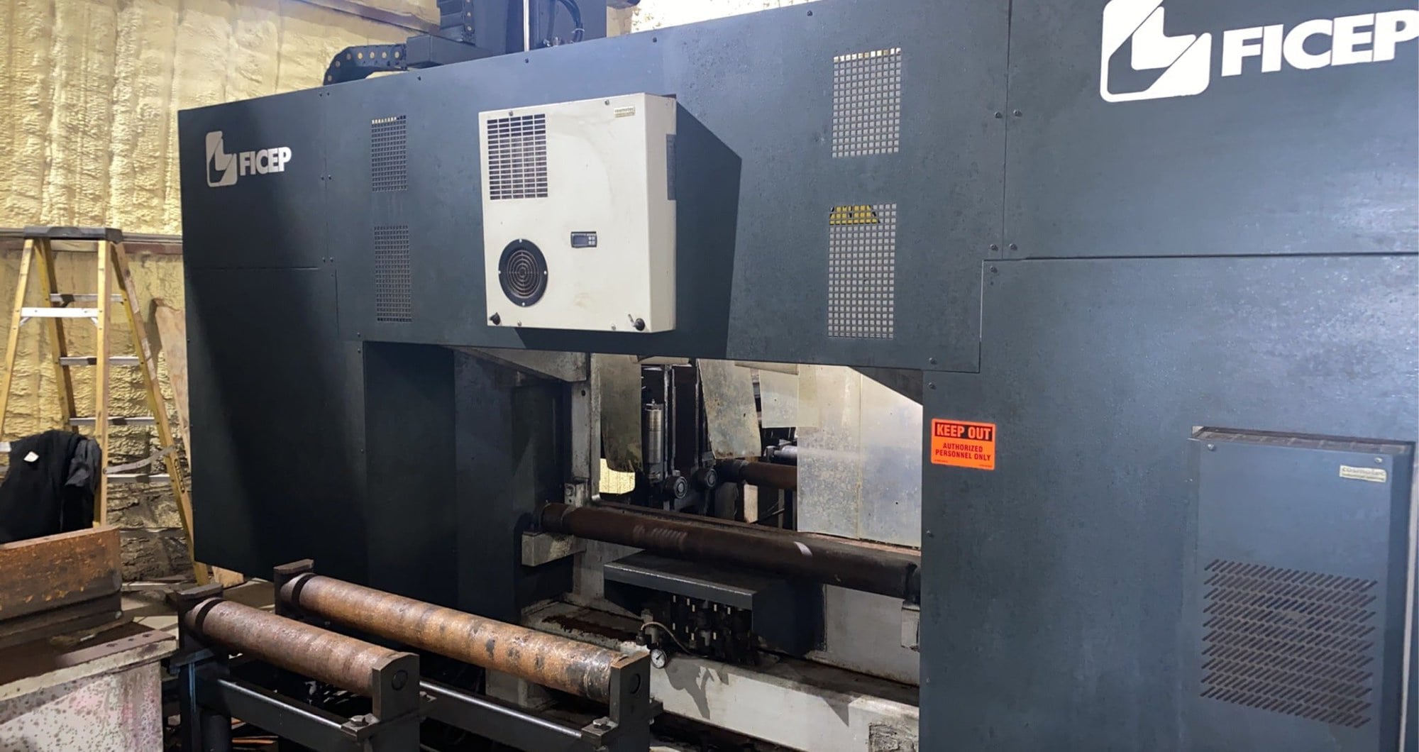 Ficep 1001 DZB CNC Drilling & Sawing Line, 2007