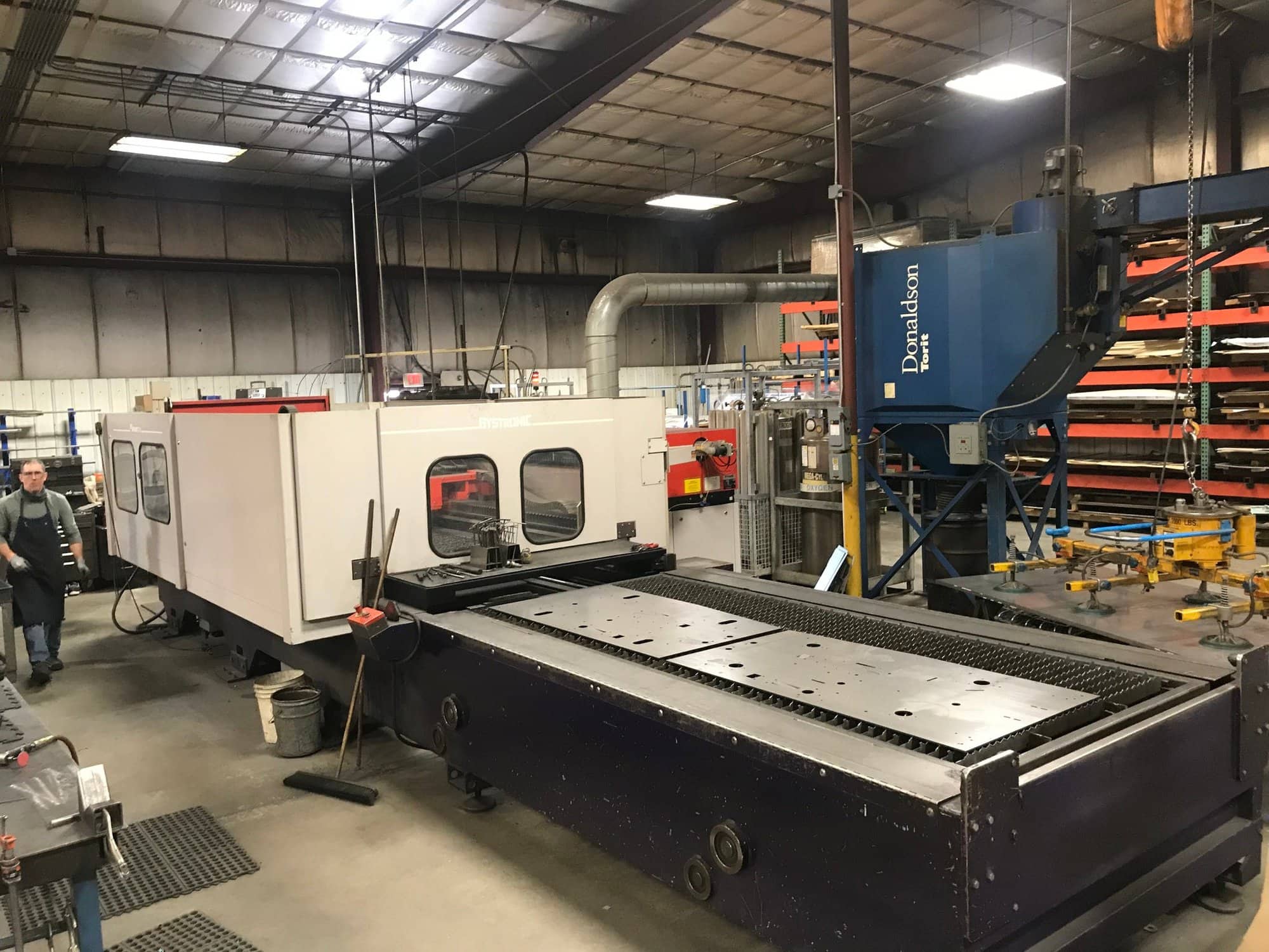 3000 Watt Bystronic Bysprint 3012 Co2 Laser, 2004 - 4' x 10' Table - Image 2