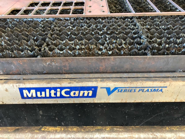 5' x 10' Multicam V-204-P CNC Plasma, 2015 - Hypertherm Powermax 125 - Image 2