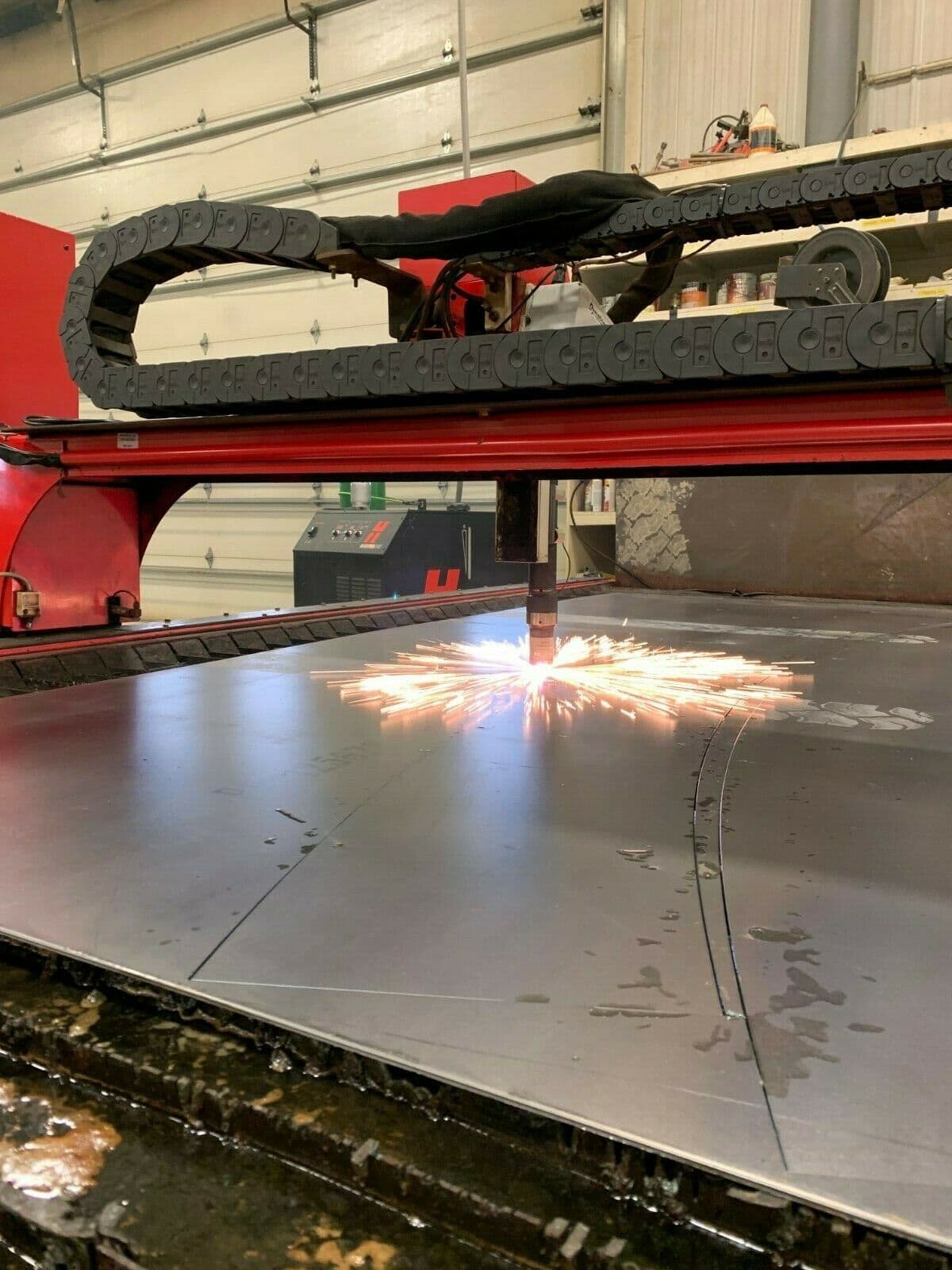 6' x 12' Dynatorch CNC Plasma Table, 2018, Hypertherm Maxpro 200, 2019 - Image 6