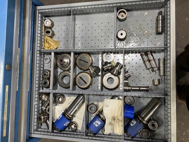 30 Ton Euromac 1250/30 MTX Indexer Turret Punch, 2007- Table Size 77” x 88”, Tooling Included - Image 9