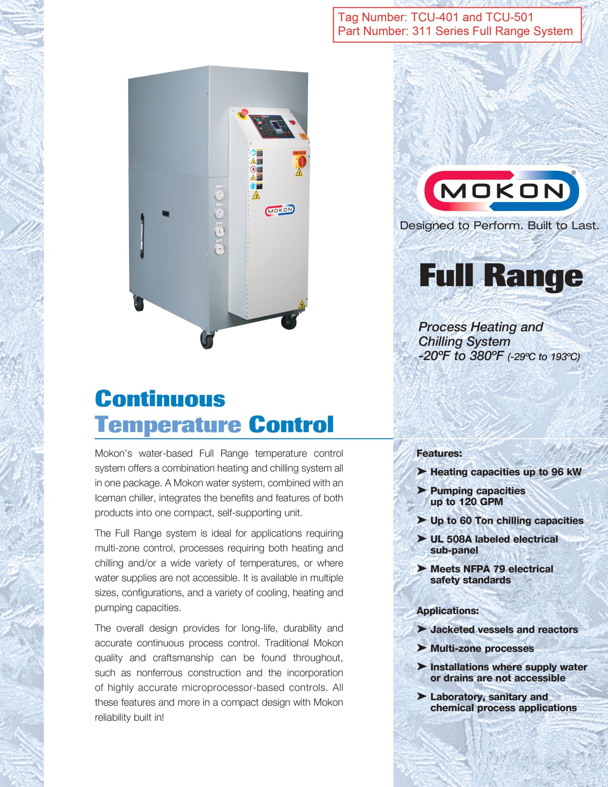 Mokon 311 Series Full Range Temperature Control Unit, 2019 - NEVER USED! - Image 2