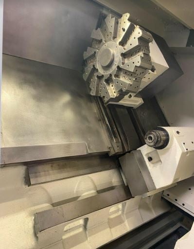 Fortune V-Turn 36 CNC Lathe, 1994 - Tailstock, Fanuc Oi-TB Control, Video Available - Image 5