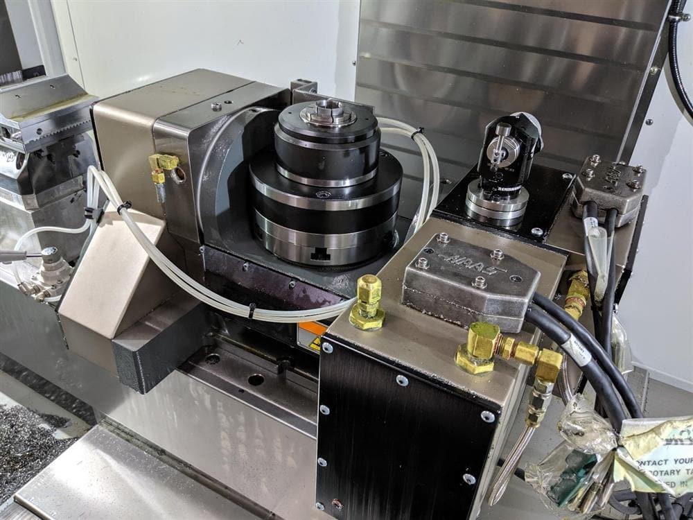 Haas VF-4SS 5 Axis VMC, 2018 - TR200Y, Under Power, Install Hours, WIPS - Image 4