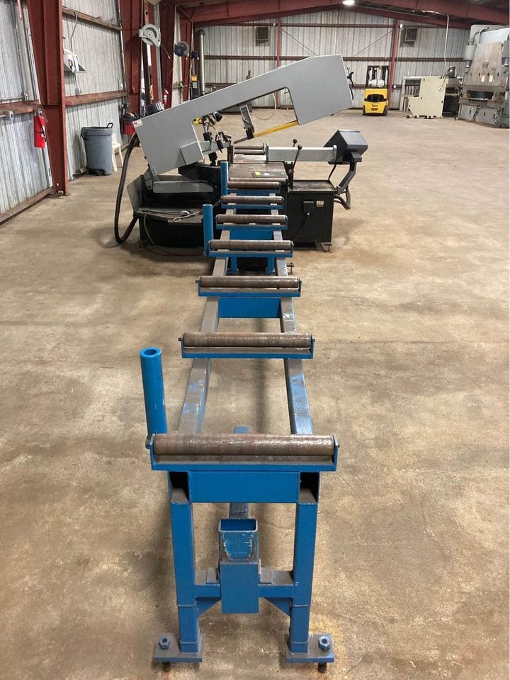 13" X 18" Hydmech S-20 Horizontal Band Saw, 2017 - Roller Bed Included, Low Hours - Image 4