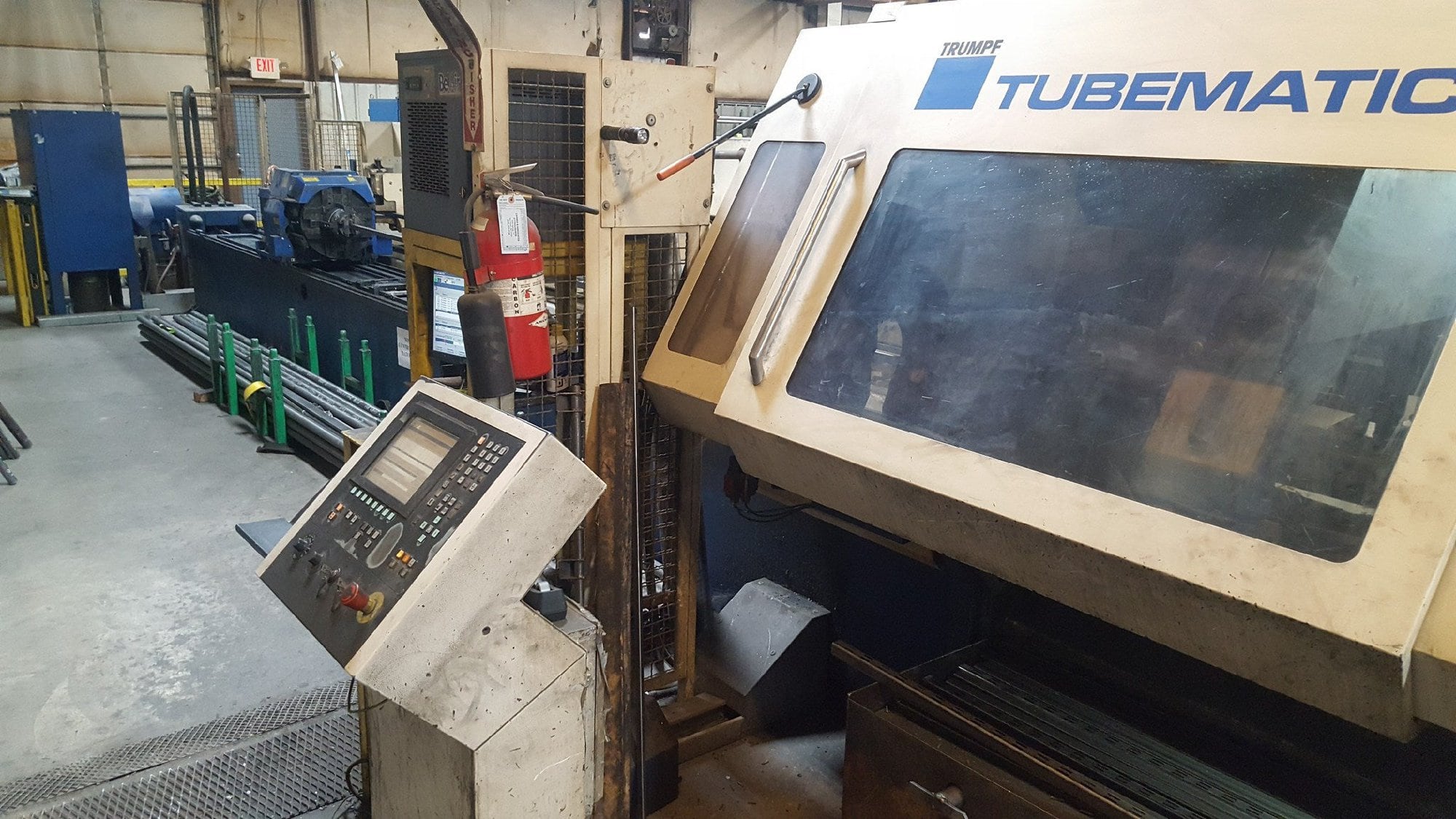 2700 Watt Trumpf Tubematic 5000 CO2 Tube Laser, 2004- 6" Chuck - Decomm/Recomm/Loading Included!! - Image 2