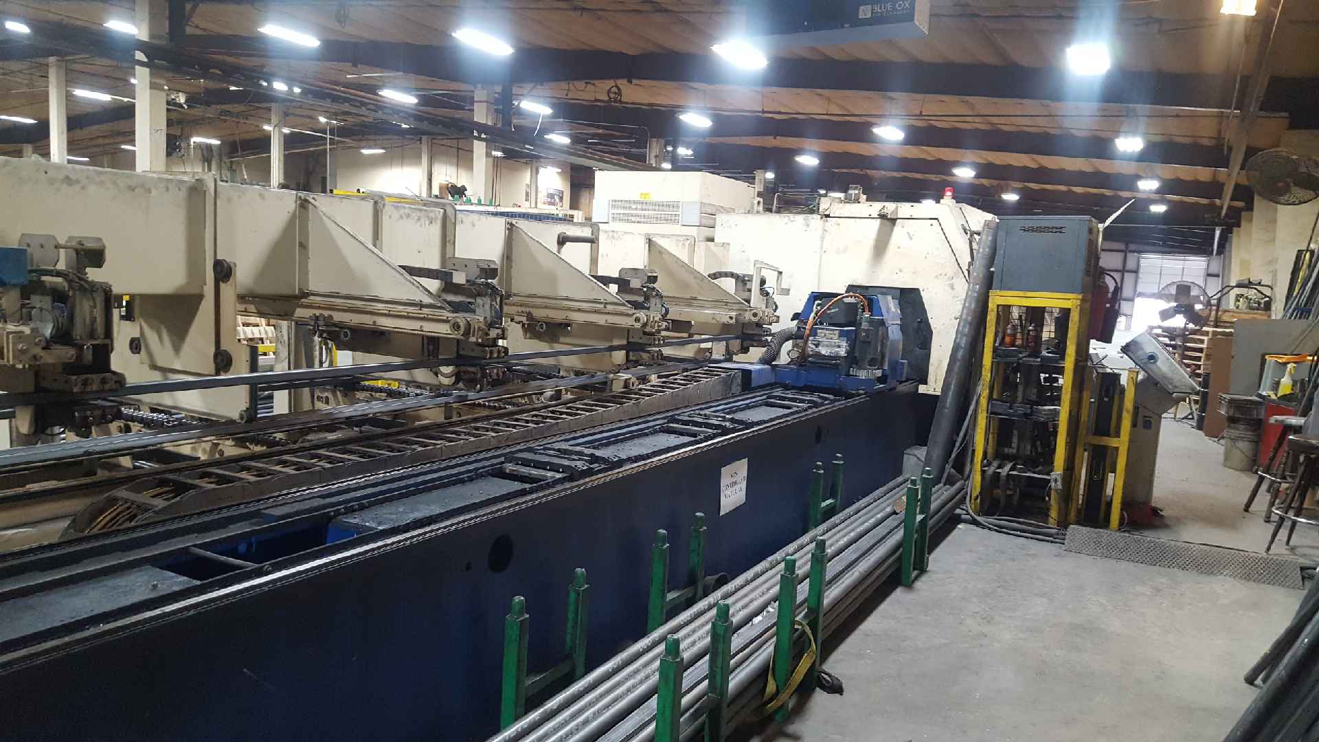 2700 Watt Trumpf Tubematic 5000 CO2 Tube Laser, 2004- 6" Chuck - Decomm/Recomm/Loading Included!!